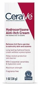 Cerave Hydrocortisone Anti-Itch Cream