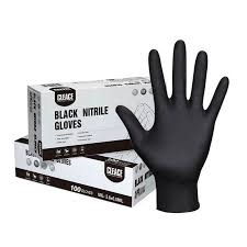 Cleace Nitril blend Gloves Small Blak 100s