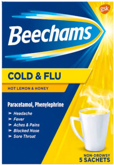 Beechams Cold & Flu 5 sachets