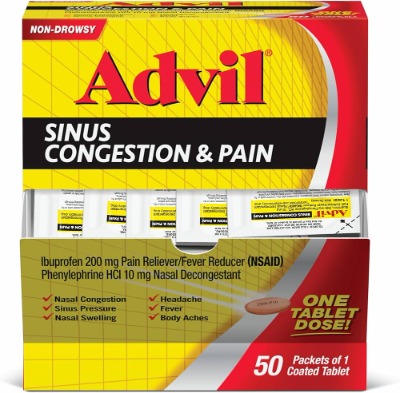 Advil Sinus Congestion 1s