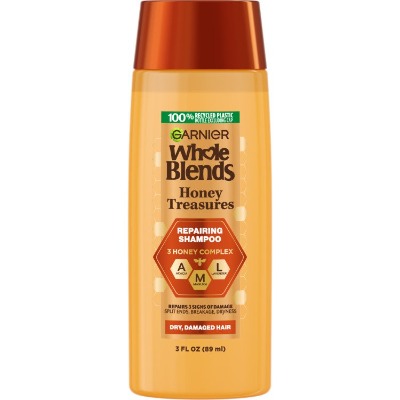 Garnier Whole Blends Honey Treasure Repairing Shampoo 3oz