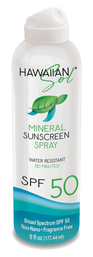 Caribbean Sol Mineral Sunscreen Spray Spf 50 