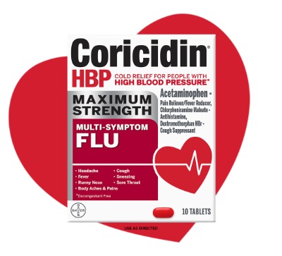 Coricidin  HPB Max Strength  Multi-Symptom Flu