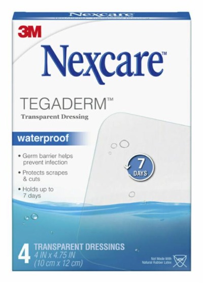 #m Nexcare Tegaderm Transparent Dressing 8s 6cmx7cm