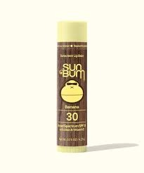 Sun Bum Sunscreen Lip Balm Spf30 Banana
