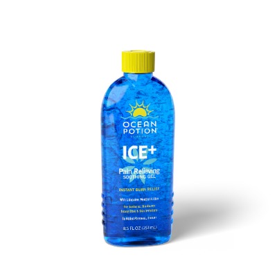 Ocean Potion ICE Pain relieving Aloe Burn Relief Gel 8.5oz