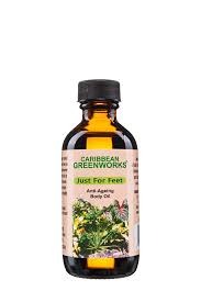 Caribbean Greenwork Just For Feet Massage Oil 30ml