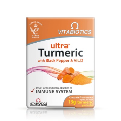 Ultra Turmeric with Black Pepper and Vit. D 60s
