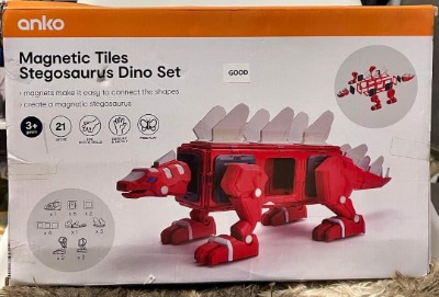 Magnetic Tiles Dino Set
