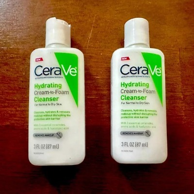 CeraVe Hydrating Cream to Foam Cleanser 3oz