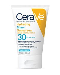CeraVe Sheer Sunscreen 30