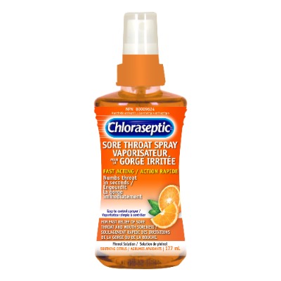 CHloraseptic Sore Throat Spray orange flavour
