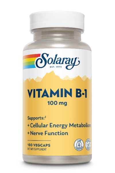 Solaray vitamin B-1  100mg  100s