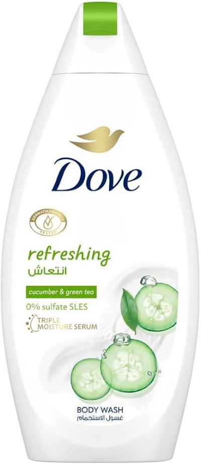 Dove Refreshing cucomber  Body wash 500ml